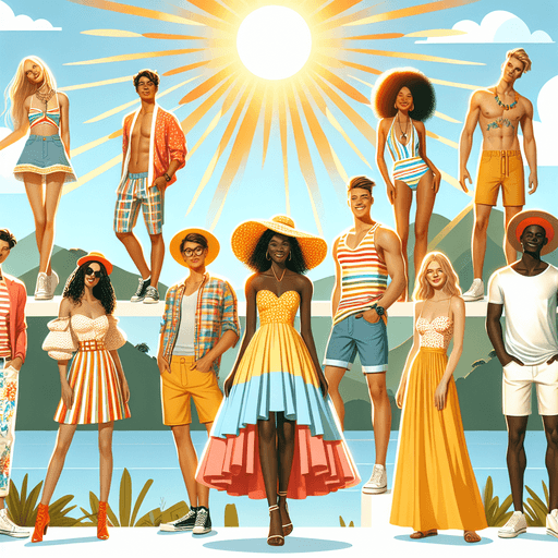 Gaya Maximum di Musim Panas: Outfit Menonjolkan Kesan Ceria dan Stylish